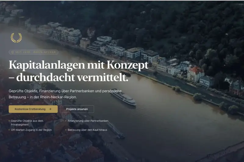 Loro Real Estate – Webseite